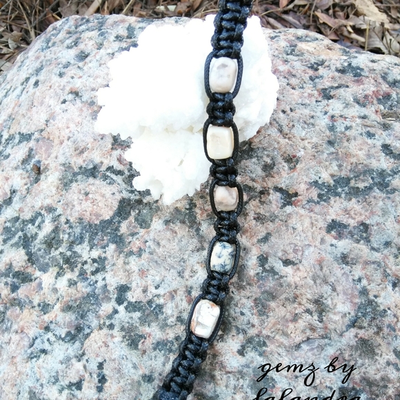 Dendritic Opal /Bracelet - Picture 2 of 3